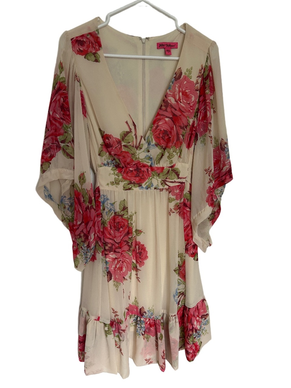 Betsey Johnson Floral Butterfly Dress